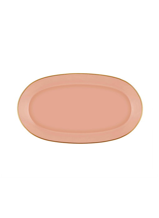 Hermia Juego de Platos de Servicio BSC0020, 2 Piezas, Salmón